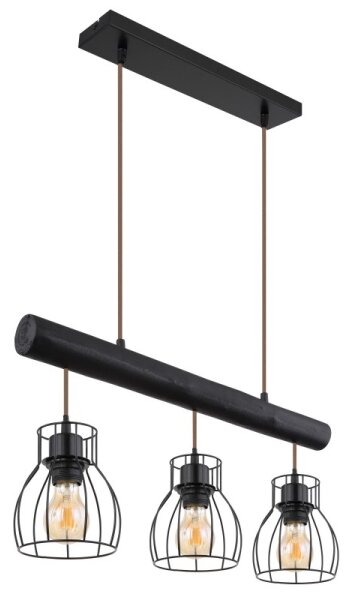 Lustră pe cablu MINA 3xE27/60W/230V Globo 15326-3NB