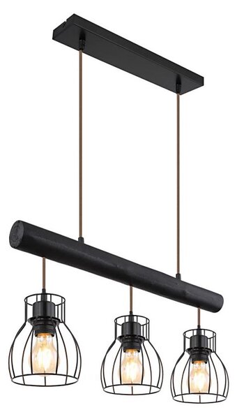 Lustră pe cablu MINA 3xE27/60W/230V Globo 15326-3NB