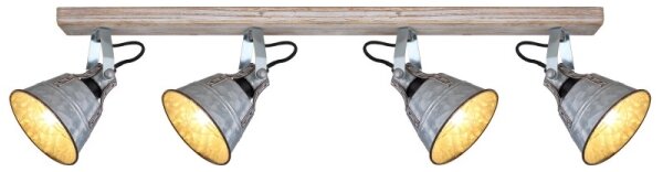 Spot GÜNTHER 4xE27/60W/230V Globo 15366Z-4