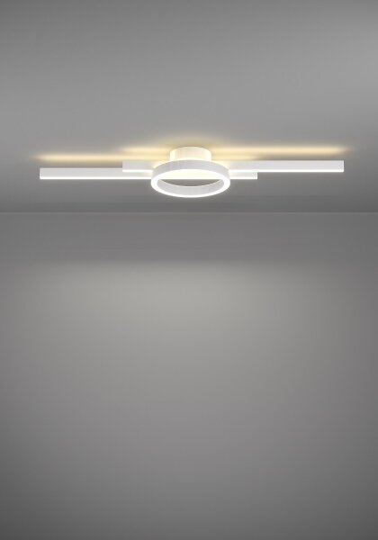Plafonieră RGBW dimabilă Eglo 900952 AMANDOLO 23,5W/230V alb + telecomandă