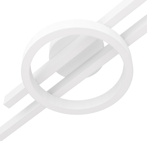 Plafonieră RGBW dimabilă Eglo 900952 AMANDOLO 23,5W/230V alb + telecomandă