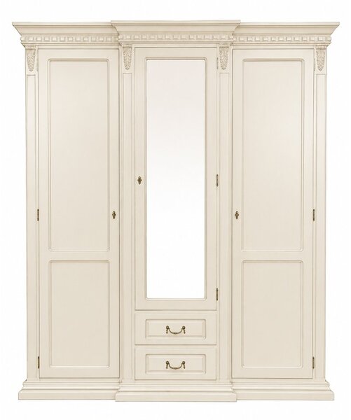 Dulap lemn masiv Bernhard 3 Usi, 182 × 67 × 218 cm