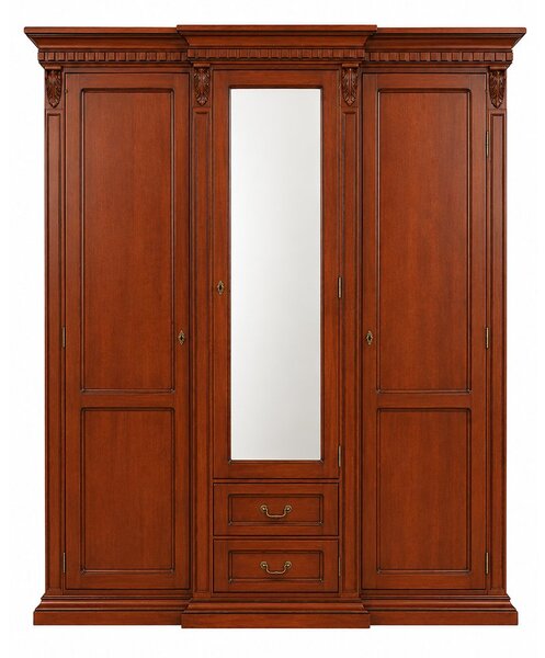 Dulap lemn masiv Bernhard 3 Usi, 182 × 67 × 218 cm