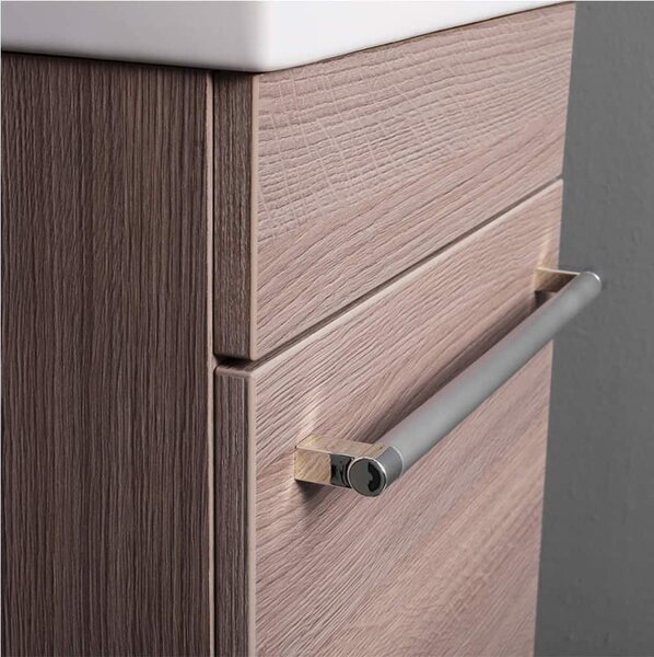 Set lemn masiv natur Mobilier Baie Piccolo Texturat