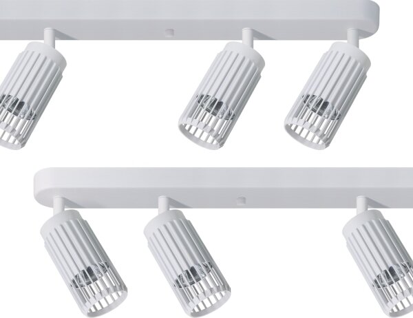 Spot VERTICAL 6xGU10/8W/230V alb
