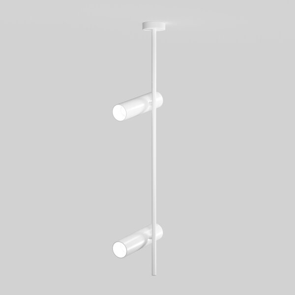 Lustră pe tijă Maytoni C021CL-02W ELTI 2xGU10/50W/230V alb