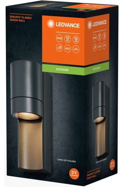 Aplică de exterior Ledvance ISIDOR 1xGU10/35W/230V IP65