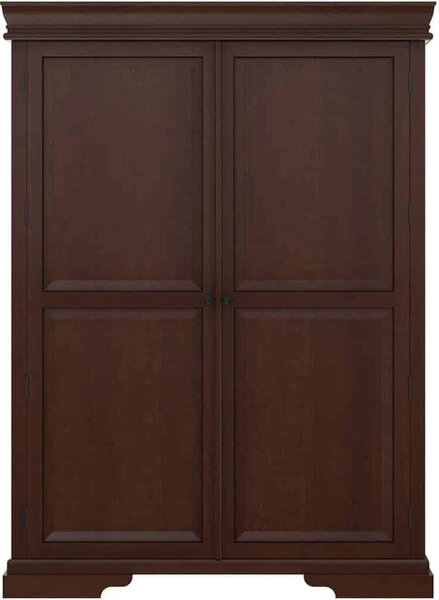 Dulap lemn masiv nuc Louis 2 Uși, 150 × 60 × 195 cm