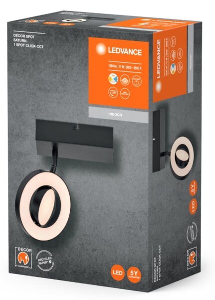 Spot LED de perete Ledvance DECOR SATURN LED/11W/230V 3000/4200/6500K