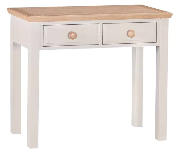 Masă lemn masiv natur toaleta Sussane Gri/, 91 × 41 × 132 cm