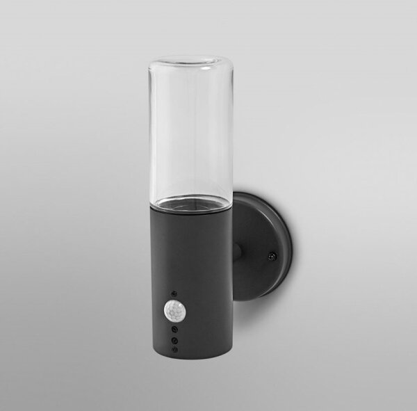Ledvance - Aplica de perete exterior cu senzor FIGO CYLINDER 1xE27/20W/230V