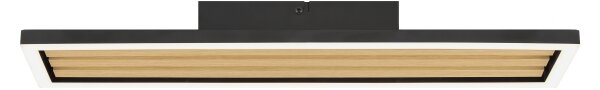 Brilliant - Plafonieră LED dimabilă CALMA LED/15W/230V, neagră