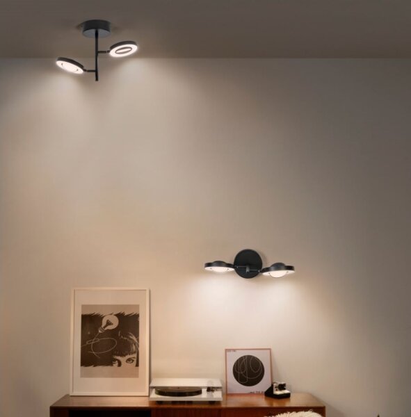 Lustră LED pe tijă Ledvance DECOR SATURN 2xLED/11W/230V 3000/4200/6500K