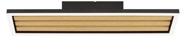 Brilliant - Plafonieră LED dimabilă CALMA LED/15W/230V, neagră