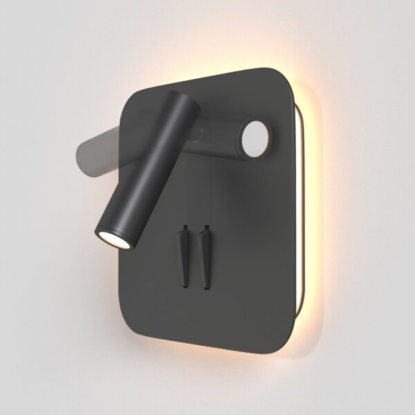 Spot LED de perete Maytoni C175-WL-01-6W-B IOS LED/9W/230V negru