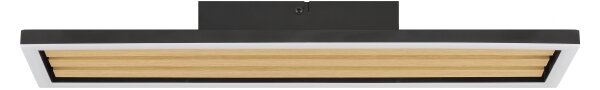 Brilliant - Plafonieră LED dimabilă CALMA LED/15W/230V, neagră
