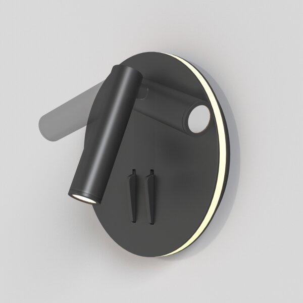 Spot LED de perete Maytoni C176-WL-01-6W-B IOS LED/9W/230V negru