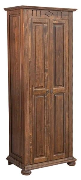 Dulap lemn masiv maro Hol Sonya, 71 × 41 × 193 cm