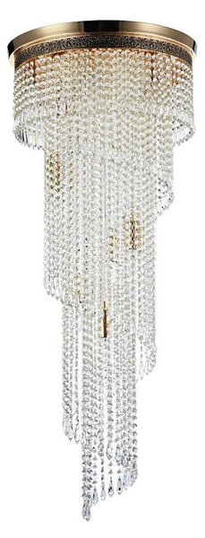 Plafonieră Maytoni DIA522-CL-12-G CASCADE 12xE14/60W/230V