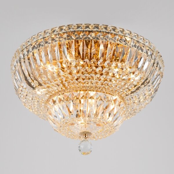 Plafonieră Maytoni DIA100-CL-12-G BASFOR 12xE14/60W/230V auriu