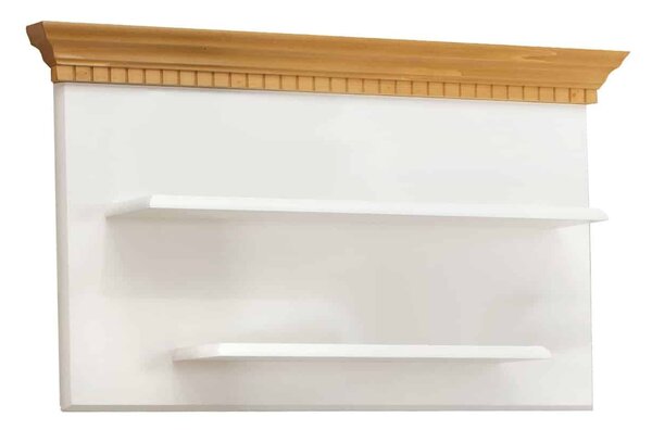 Set lemn masiv natur Living Margaret Model B Alb/
