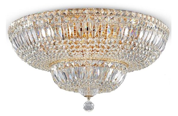 Plafonieră Maytoni DIA100-CL-16-G BASFOR 16xE14/60W/230V auriu