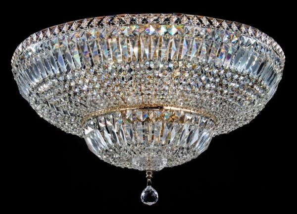 Plafonieră Maytoni DIA100-CL-16-G BASFOR 16xE14/60W/230V auriu