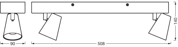 Spot LED Ledvance DECOR NEPTUNE LED/20W/230V