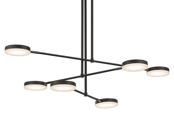 Lustră LED pe tijă Maytoni MOD070PL-L38B3K FAD LED/40W/230V
