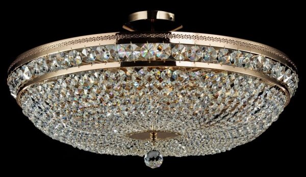 Plafonieră Maytoni DIA700-CL-12-G OTTILIA 12xE14/60W/230V