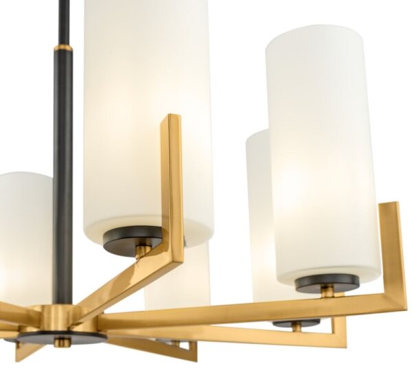 Lustră pe tijă Maytoni MOD089PL-08BS FORTANO 8xE27/40W/230V