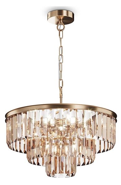 Lustră pe lanț Maytoni MOD085PL-07G REVERO 7xE14/40W/230V