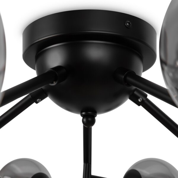 Lustră aplicată Maytoni MOD545CL-20B DALLAS 20xG9/28W/230V negru