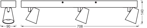 Spot LED Ledvance DECOR NEPTUNE LED/26W/230V