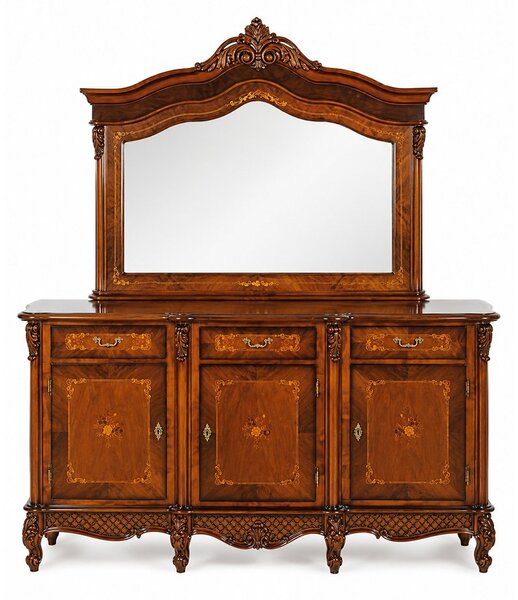 Bufet lemn masiv Edward, 194 × 58,5 × 95,3 cm - Fara