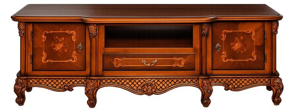Comodă TV lemn masiv Edward, 176 × 45 × 67 cm - Standard