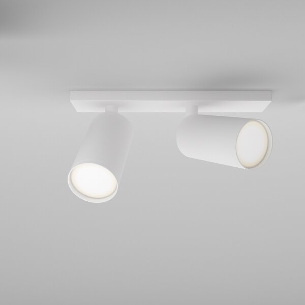 Maytoni FOCUS C051CL-U-2W - Spot aplicat 2xGU10/10W/230V, alb