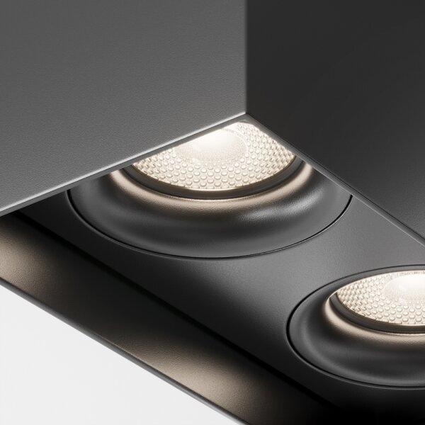 Spot Maytoni C015CL-02B SLIM 2xGU10/50W/230V negru