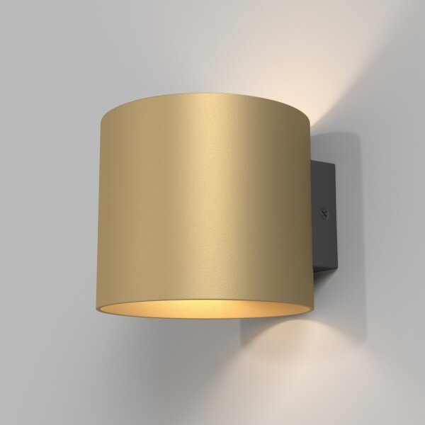 Aplică Maytoni C066WL-01MG ROND 1xG9/50W/230V auriu