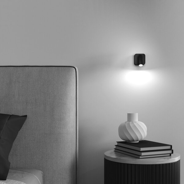 Spot LED de perete Maytoni C039WL-L3B3K MIRAX LED/3W/230V negru