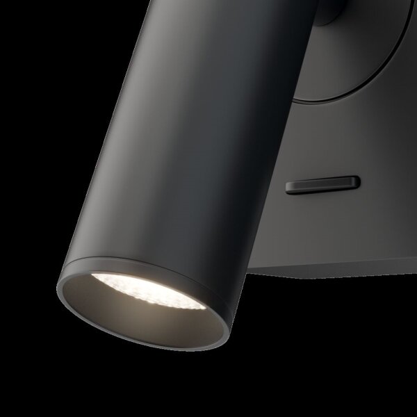 Spot LED de perete Maytoni C039WL-L3B3K MIRAX LED/3W/230V negru