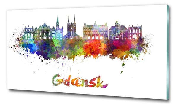 Tablou pe pe sticlă culoare Gdańsk