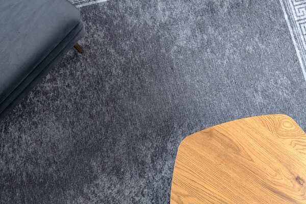 MIRO 51317.807 covor lavabil Cadru, greacă anti-alunecare - gri