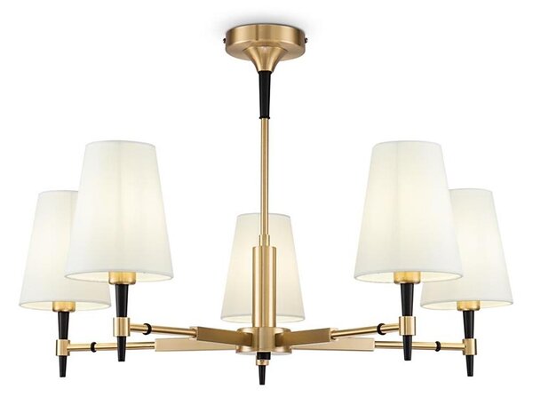 Lustră pe tijă Maytoni H001CL-05BS ZARAGOZA 5xE14/40W/230V