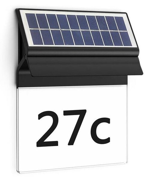 Philips - Număr casă solar LED ENKARA LED/0,2W/3,7V IP44