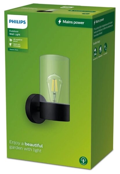 Aplică de exterior Philips FLAREON 1xE27/25W/230V IP44