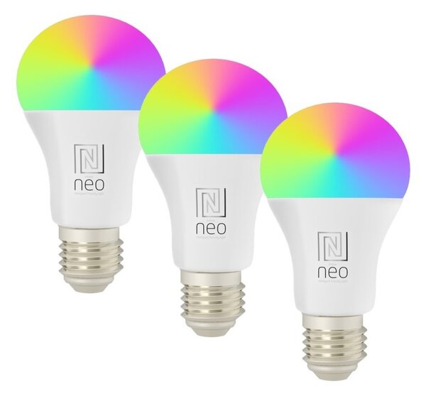 Immax NEO 07712CDO-SADA 3xLED RGB E27/9W/230V Wi-Fi Tuya + DO dimabil