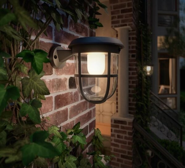 Philips LED lampă solară de perete cu senzor RADII LED/1,3W/3,7V 3000K IP44