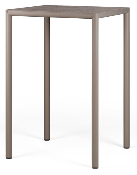 Masa Exterior Nardi - Piave 70cm Bar - Tortora materia