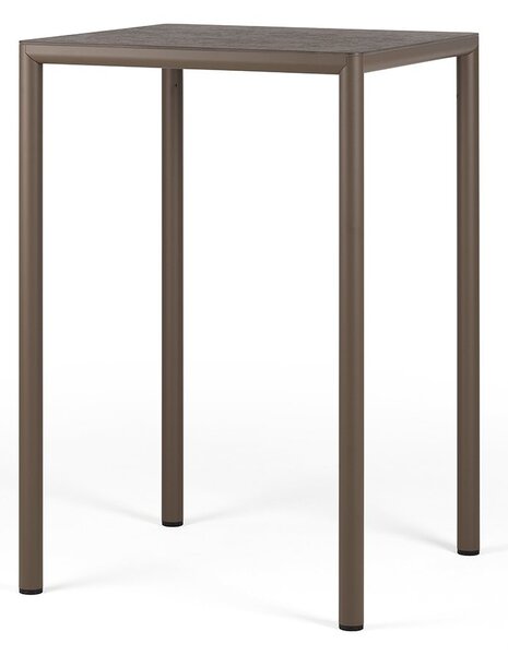Masa Exterior Nardi - Piave 70cm Bar - Tortora materia